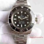 Replica Rolex Deep Sea-Dweller Black 44MM Stainless Steel Watch